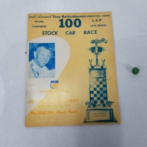 2nd Annual Tony Bettenhausen Hospital Fund Race Program (1963)