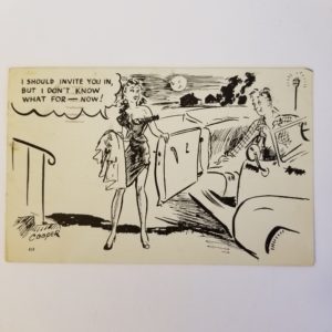 Vintage Used Postcard (1950’s) – “I Should…”