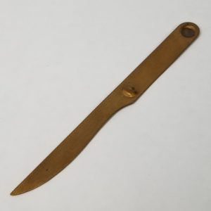 Vintage Letter Opener with Ruler on Side