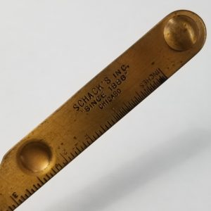 Vintage Letter Opener with Ruler on Side