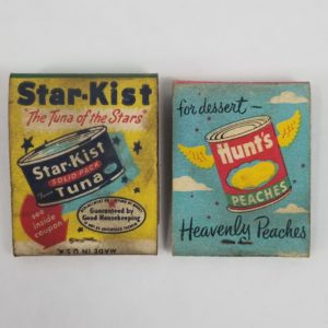 Vintage Collector’s Matchbooks (Hunt’s and Star-Kist)