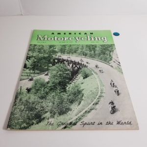 Vintage American Motorcycling Harley Indian Magazine (June 1951)