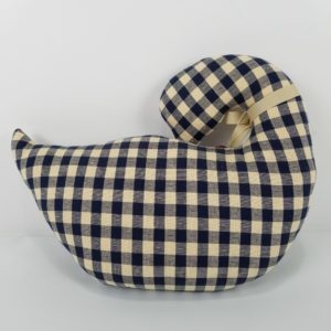 Large Original Hand-sewn Plaid Goose