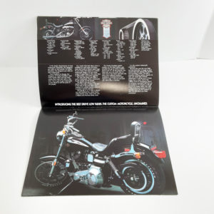 Vintage Original 1982 Harley-Davidson New Model Brochure