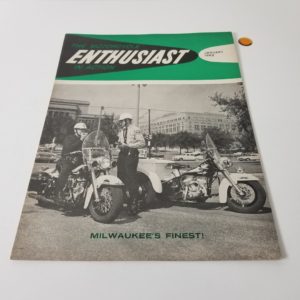 Vintage Harley-Davidson Enthusiast Magazine (January 1963)