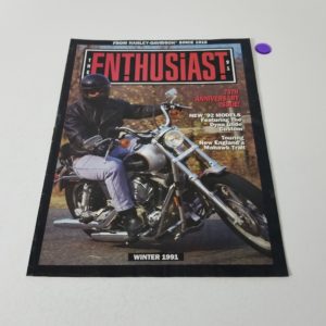 Genuine Harley-Davidson Enthusiast Magazine (Winter 1991) 75th Anniversary