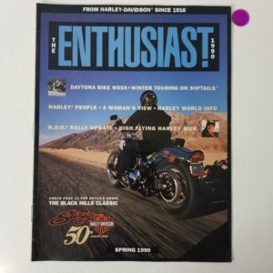 Genuine Harley-Davidson Enthusiast Magazine (Spring 1990) 50th Sturgis