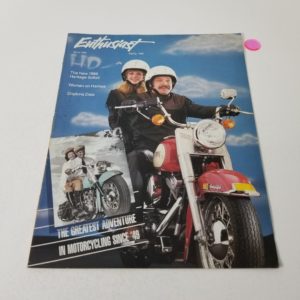 Genuine Harley-Davidson Enthusiast Magazine (Spring 1986) New Heritage Softail