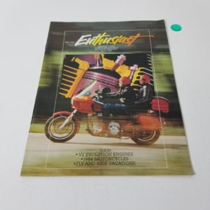 Genuine Harley-Davidson Enthusiast Magazine (Fall 1983)  V2 Evo Motors