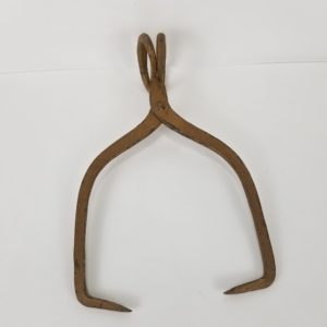 Large Vintage Ice Block Tongs