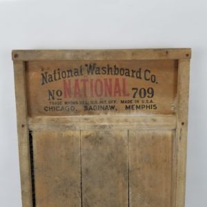 Large Antique Washboard