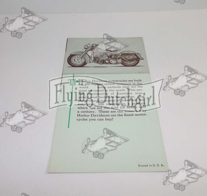 ORIGINAL HARLEY-DAVIDSON 1949 PANHEAD - ELECTRONICS PAMPHLET - Image 3