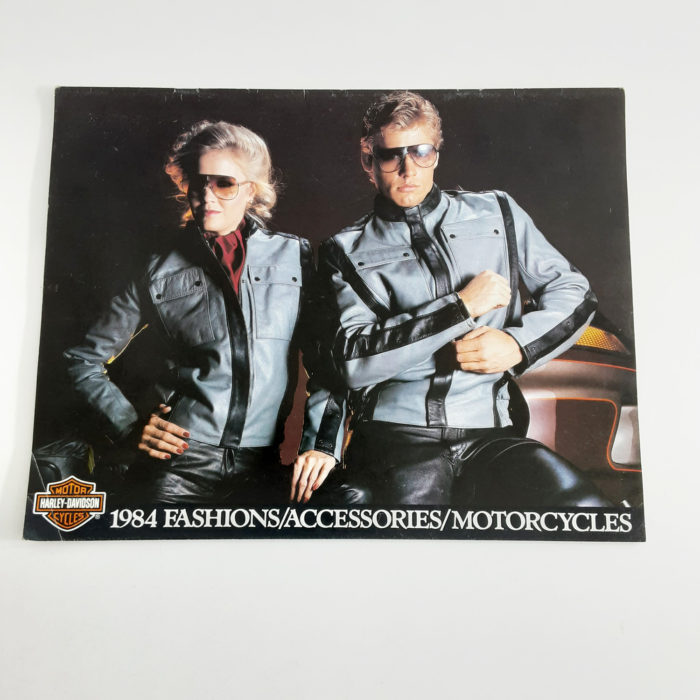 Vintage Original 1984 Harley-Davidson Fashion/Accy. Brochure