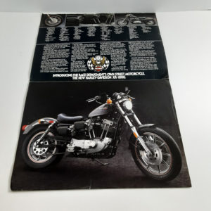 Vintage Original 1983 XR-1000 Harley-Davidson Brochure