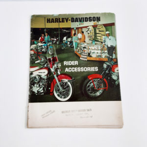 Vintage Original Harley-Davidson Motorcycle Accessories Catalog (1964)