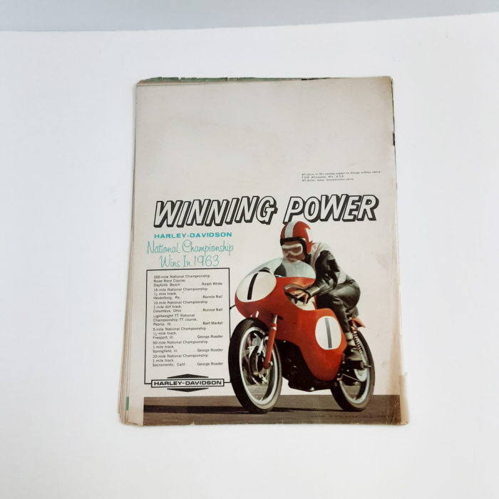 Vintage Original Harley-Davidson Motorcycle Accessories Catalog (1964) - Image 7