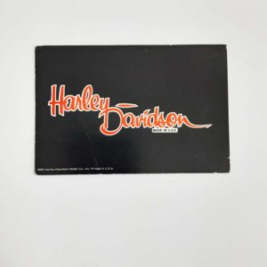 Vintage 1986 Molenaar Harley-Davidson Pocket Calendar – Great Collectible