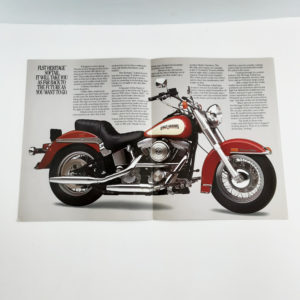 Vintage Original Harley-Davidson 1986 Heritage Softail Brochure