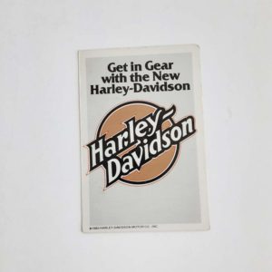 Vintage 1984 Molenaar Harley-Davidson Pocket Calendar – Great Collectible