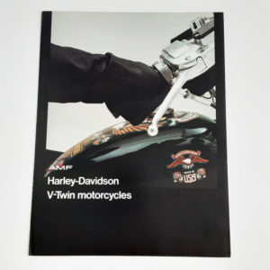 Vintage Original Harley-Davidson 1976 New Model Brochure