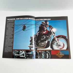 Vintage Original 1980 Harley-Davidson New Model Catalog