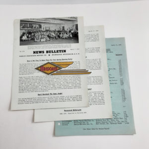 ORIGINAL HARLEY DEALER 1941 NEWS BULLETIN #878 – KNUCKLEHEAD