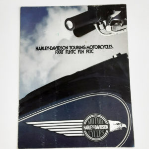 Vintage Original Harley-Davidson 1984 New Model Booklet