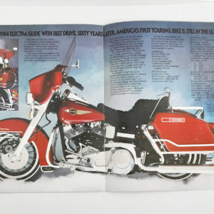 Vintage Original Harley-Davidson 1984 New Model Booklet