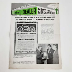 ORIGINAL HARLEY 1963 “DEALER NEWS and MERCHANDISER” VOL 6, #5