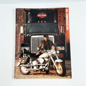 Vintage Original 1990 Harley-Davidson Motorcycle Accessories Catalog