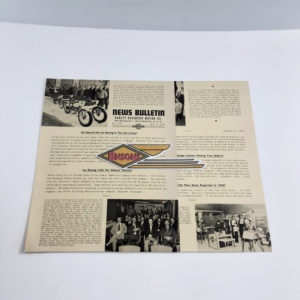 ORIGINAL HARLEY DEALER 1954 NEWS BULLETIN #1195 – PANHEAD, KNUCKLEHEAD