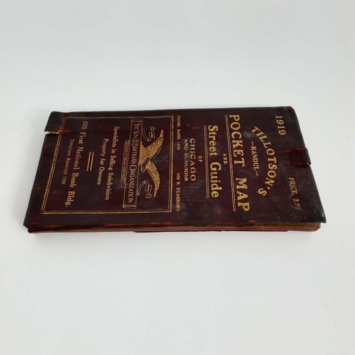 Authentic Original 1919 Tillotson's Street Guide Chicago, IL - Image 2