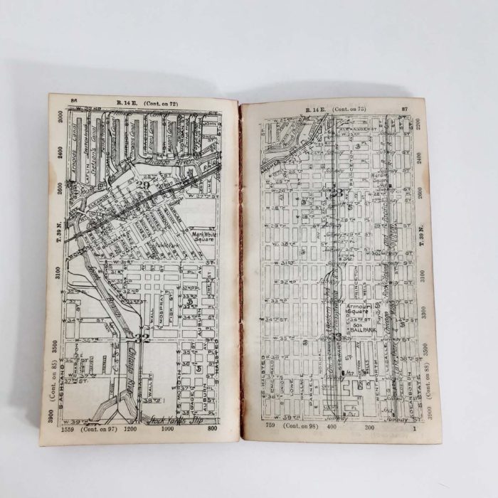 Authentic Original 1919 Tillotson's Street Guide Chicago, IL - Image 5