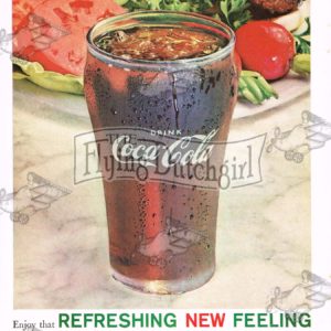 Authentic Original 1961 Coca-Cola Advertising