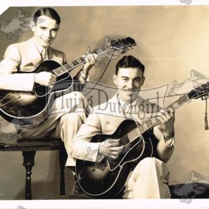 Authentic Original Ralph “Joe” Wolvertin and Frye Peters Publicity Photo Banjo