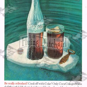 Authentic Original 1960 Coca-Cola Advertising