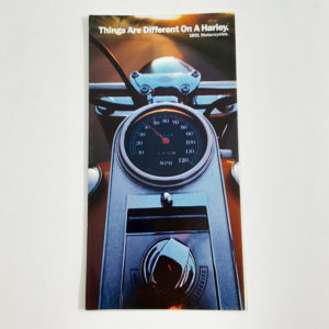 Vintage Original Harley-Davidson 1991 New Model Pamphlet