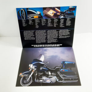 Vintage Original Harley-Davidson 1982 New Model Booklet (FLHT, FLT, FLH)