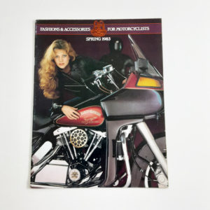 Vintage Original 1983 Harley-Davidson Fashion/Accy. Booklet