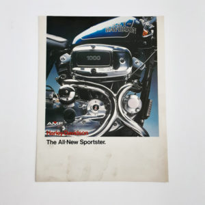 Vintage Original Harley-Davidson 1978 Sportster Brochure