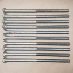 3/4″-10 X 12″ HEX HEAD HOT DIPPED GALVANIZED (((10 BOLTS)))