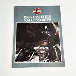 Vintage Original 1986 Harley-Davidson Fashion and Accy. Catalog