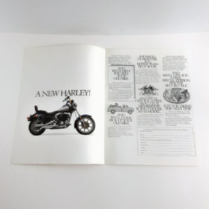 Vintage Original Harley-Davidson 1983 “Re-Cycle Days” Sales Flyer