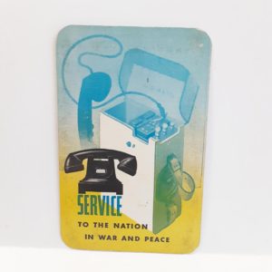 Vintage 1946  Illinois Bell Telephone Pocket Calendar – Great Collectible