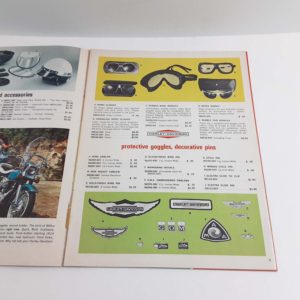 Vintage Original 1968 Harley-Davidson Motorcycle Accessory Catalog