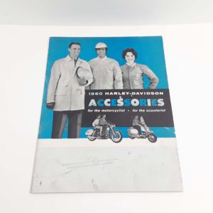 Vintage Original 1960 Harley-Davidson Motorcycle Accessory Catalog