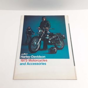 Vintage Original 1973 Harley-Davidson Motorcycle and Accessory Catalog