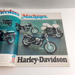 Vintage Original 1973 Harley-Davidson Motorcycle and Accessory Catalog