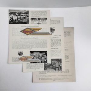 ORIGINAL HARLEY DEALER 1953 NEWS BULLETIN #1194 – PANHEAD, KNUCKLEHEAD