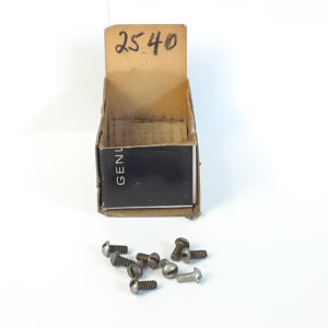 NOS ORIG HARLEY POLICE ROTATING LIGHT LENSE SCREWS #2540, KNUCKLEHEAD